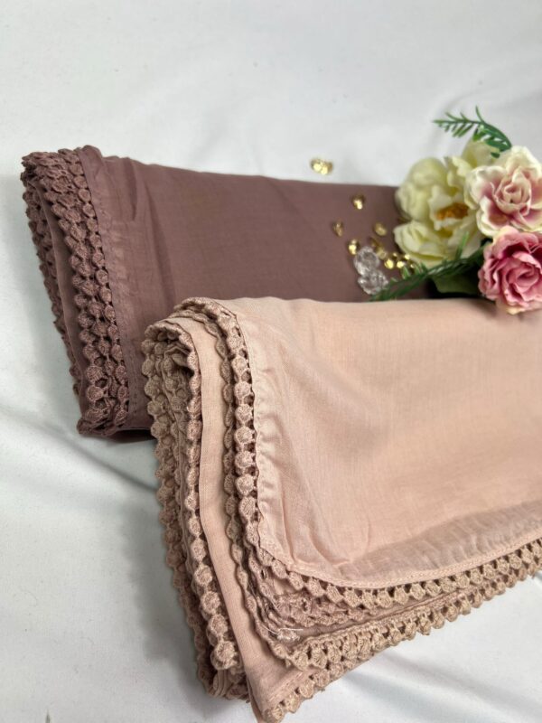 Pure Lace Cotton Scarf